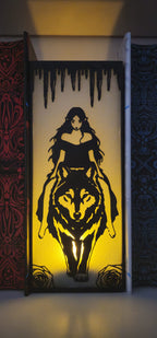 Book Nook lumineux inspiré beasts of the briar