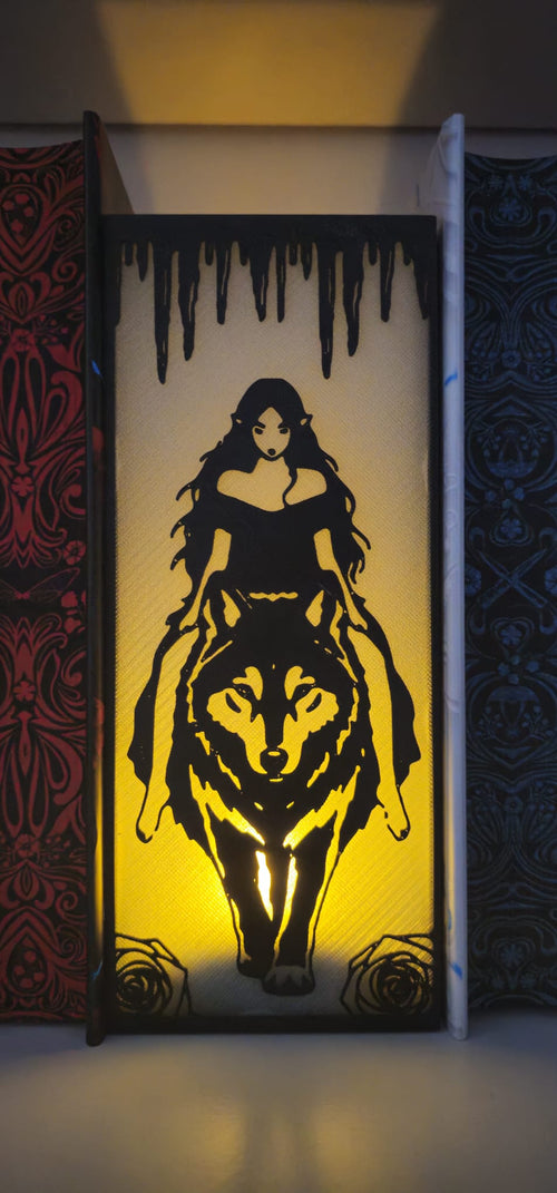 Book Nook lumineux inspiré beasts of the briar