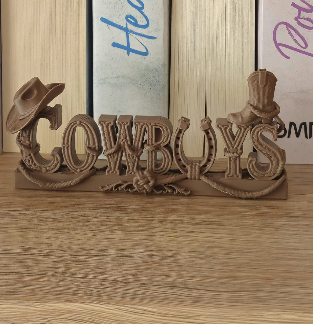 Décoration de bibliothèque – Univers Cowboy