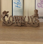 Décoration de bibliothèque – Univers Cowboy