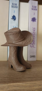 Décoration de bibliothèque – Univers Cowboy