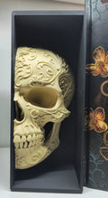 💀 Book Nook – Crâne Décoratif
