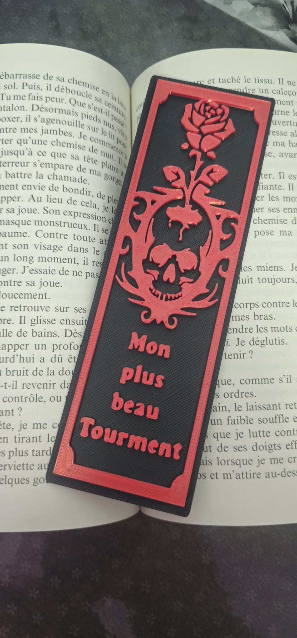 ✨🌹 Marque-page Dark Romance