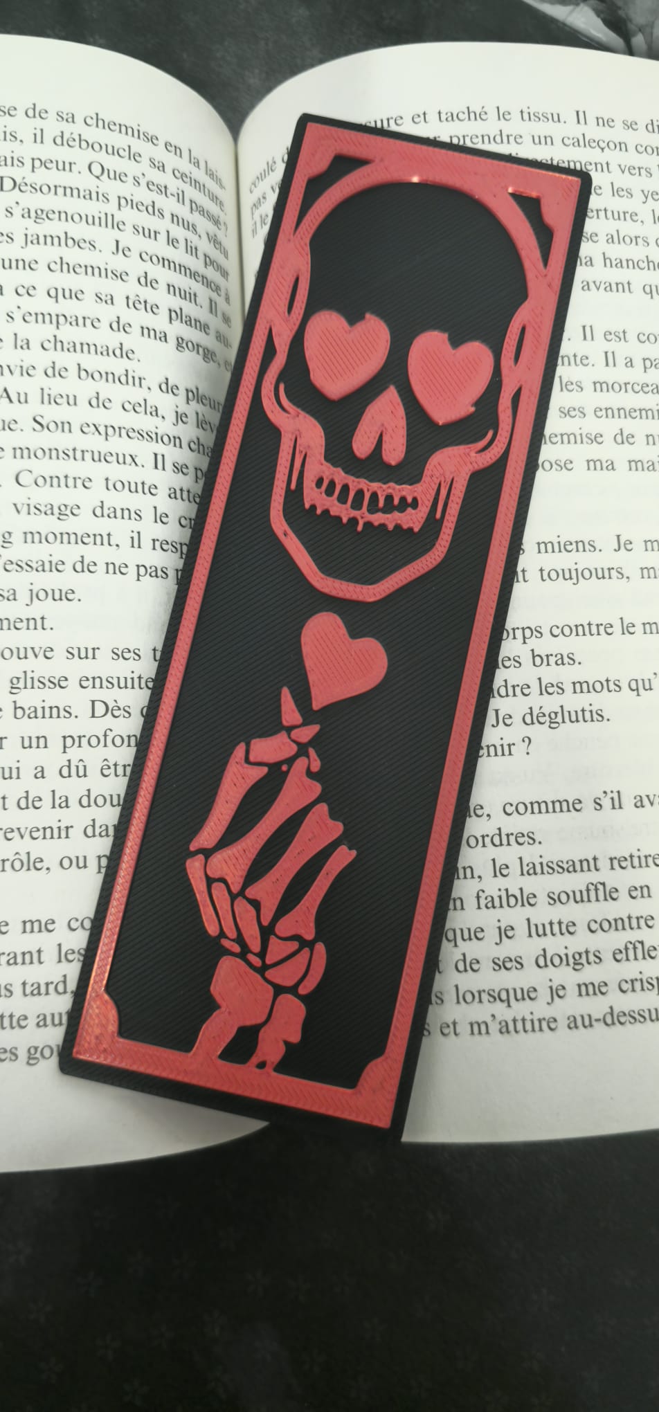 ✨🌹 Marque-page Dark Romance