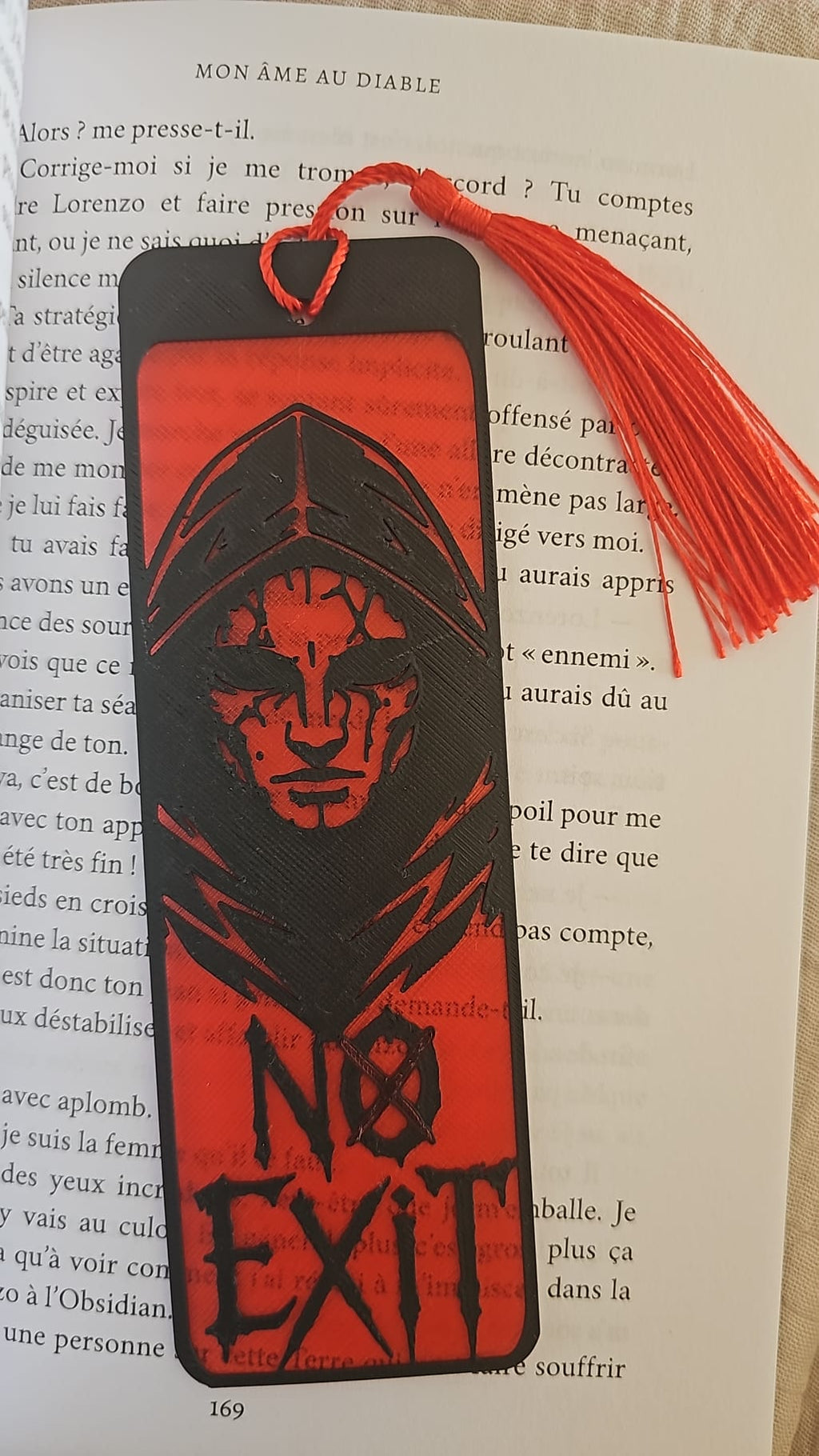 Marque-page – inspiré No Exit