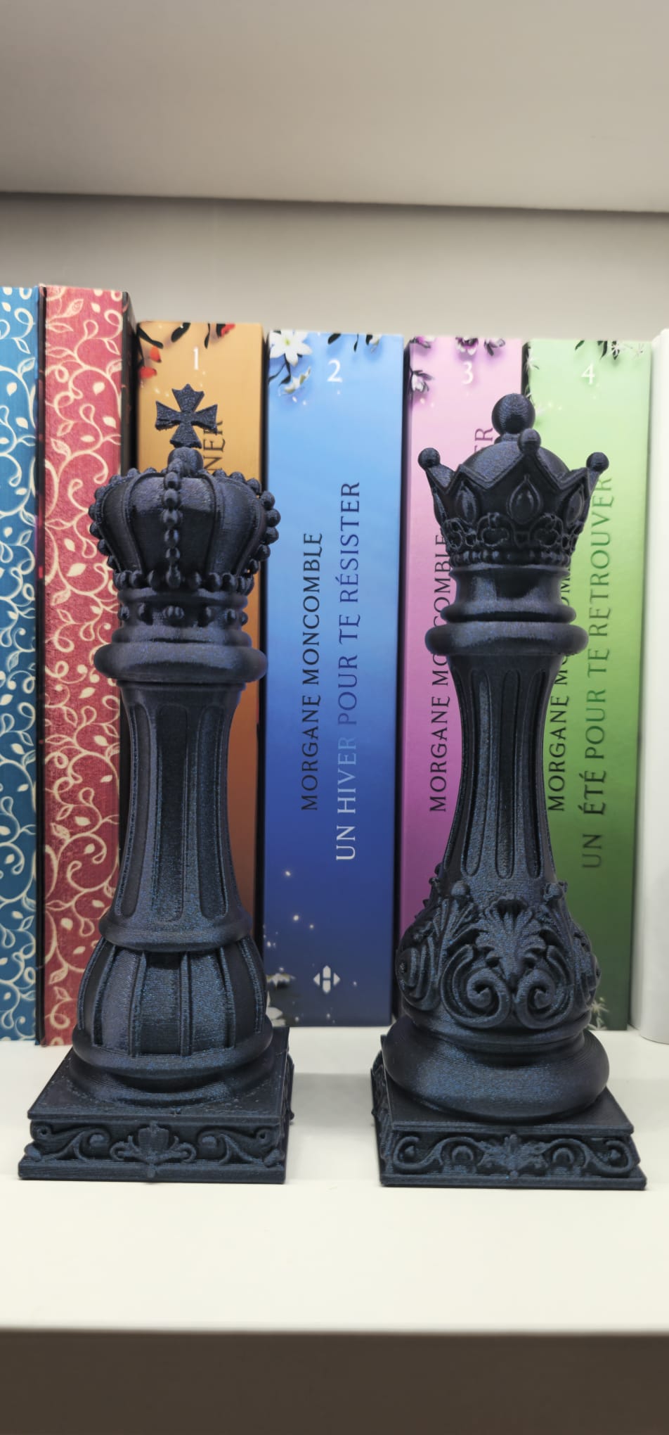 ♔♕ Roi & Dame d'Échecs Décoratifs