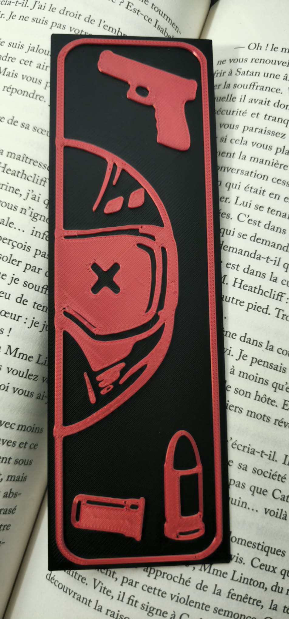 🩵♥️💚Marque-page inspiré "Into Darkness"