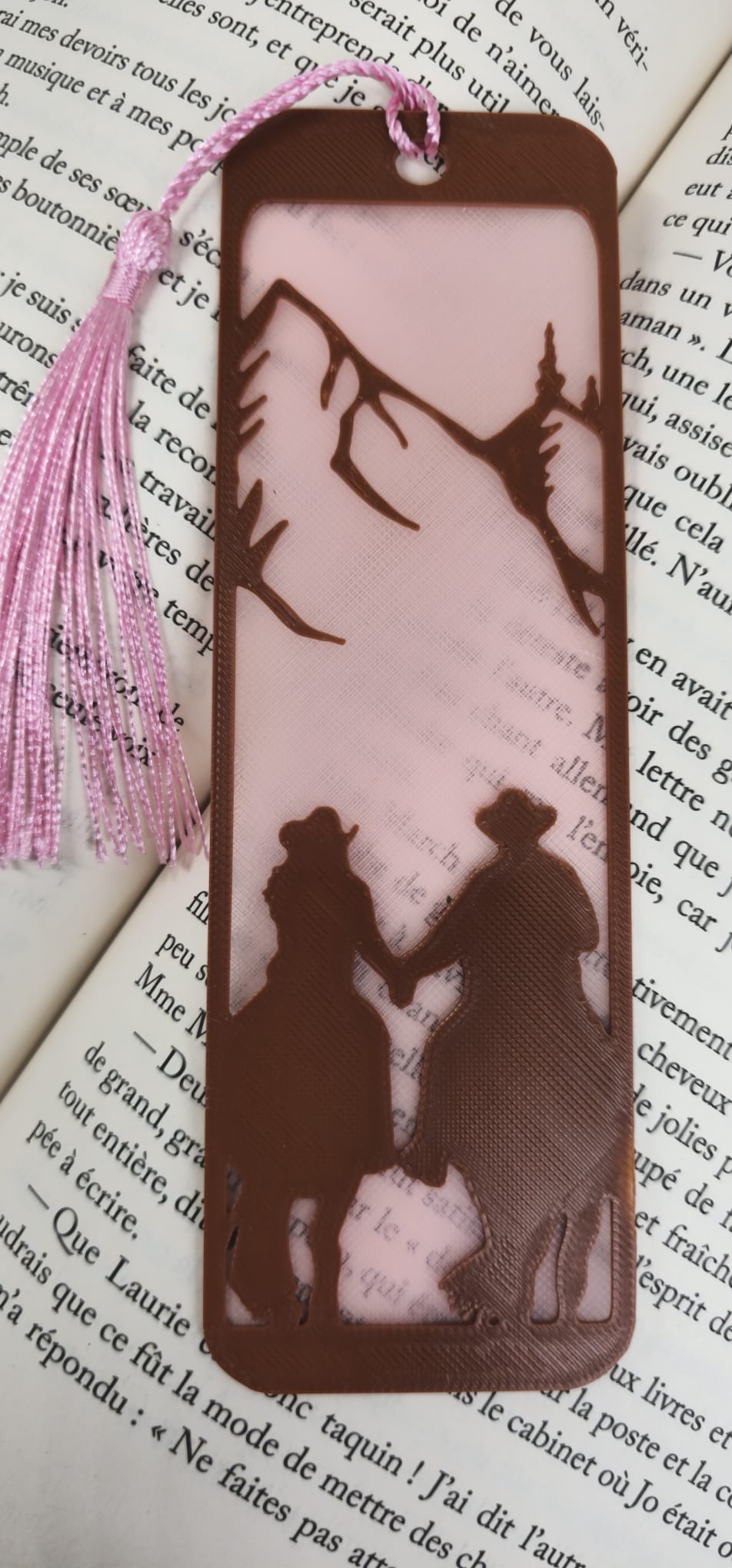 🖤 Marque-page inspiré des univers de romance 🖤