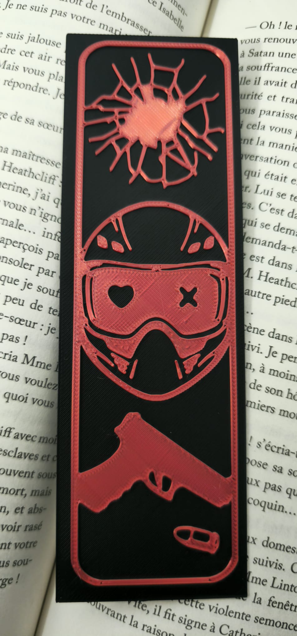 🩵♥️💚Marque-page inspiré "Into Darkness"