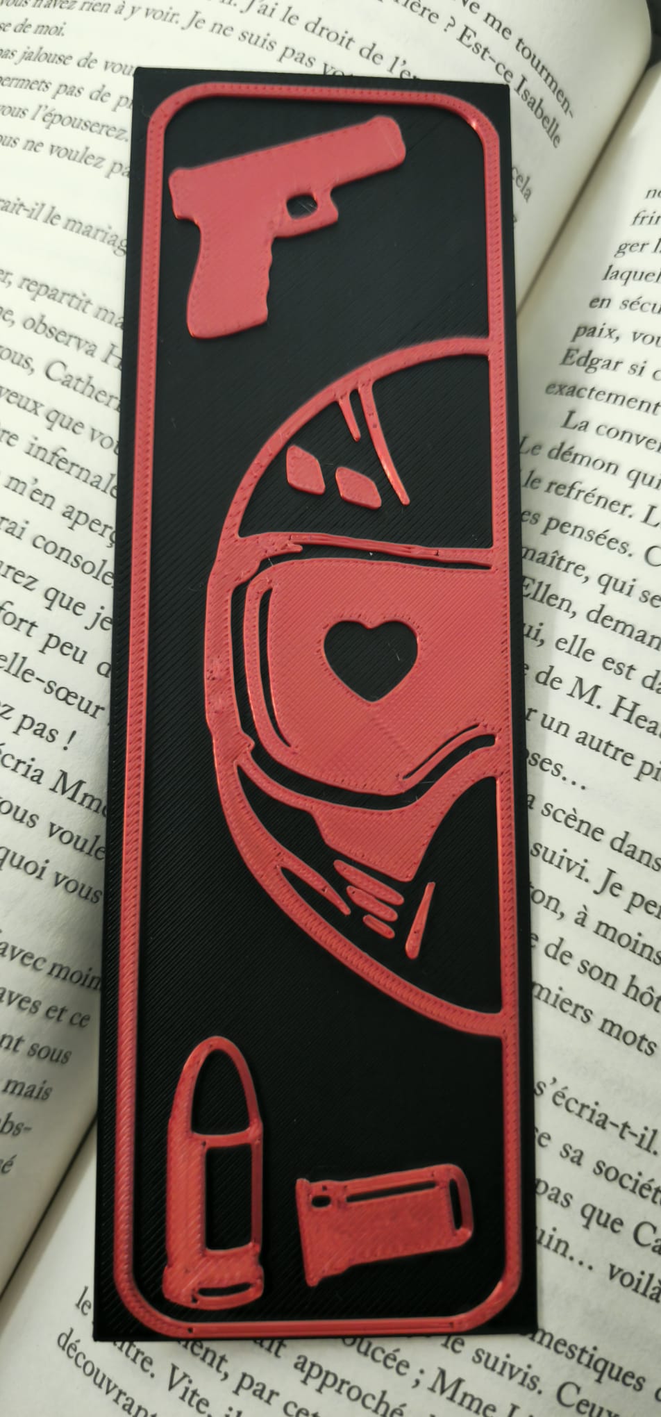 🩵♥️💚Marque-page inspiré "Into Darkness"