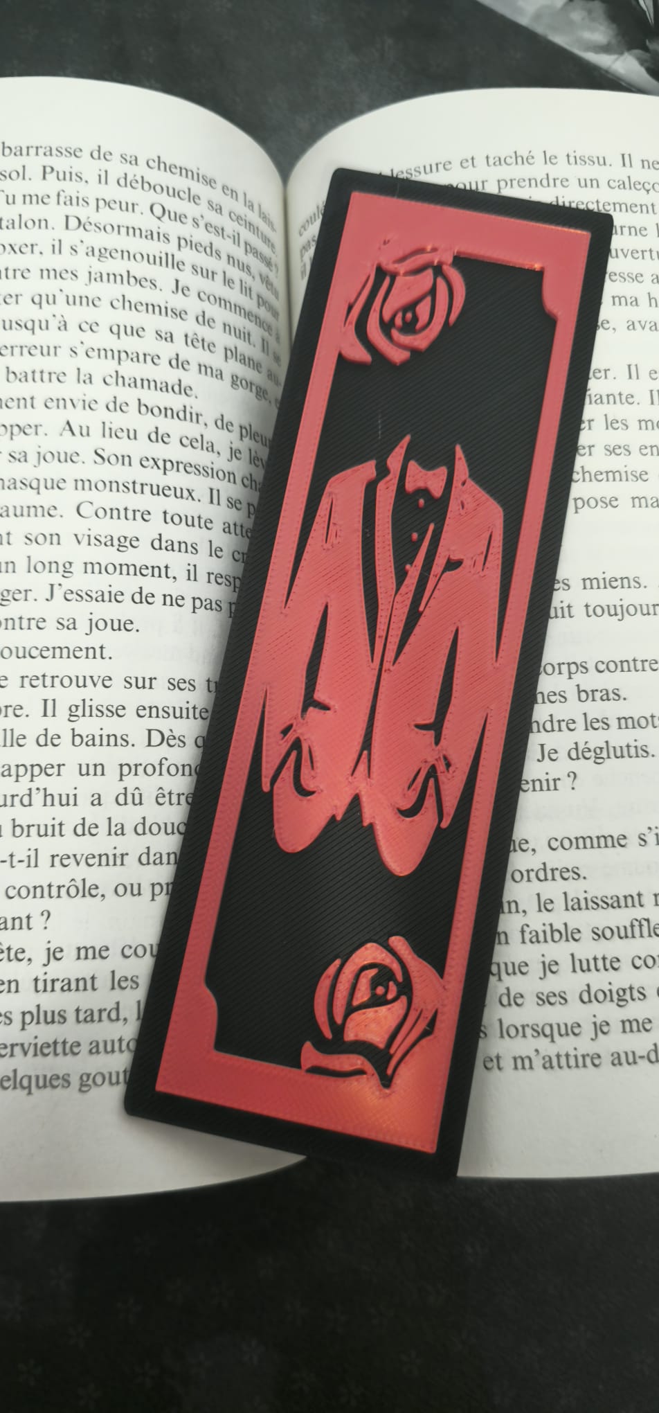 ✨🌹 Marque-page Dark Romance