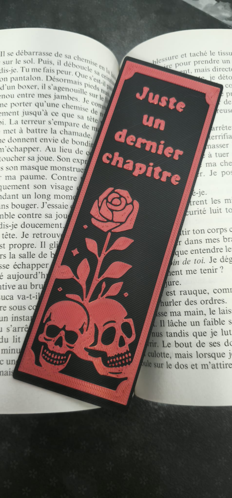 ✨🌹 Marque-page Dark Romance