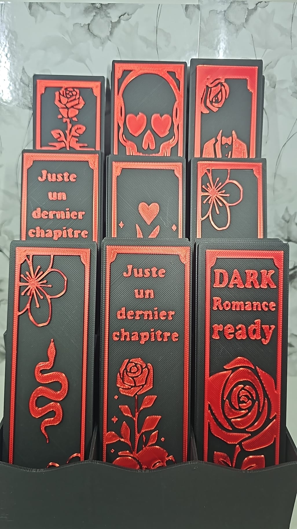 ✨🌹 Marque-page Dark Romance