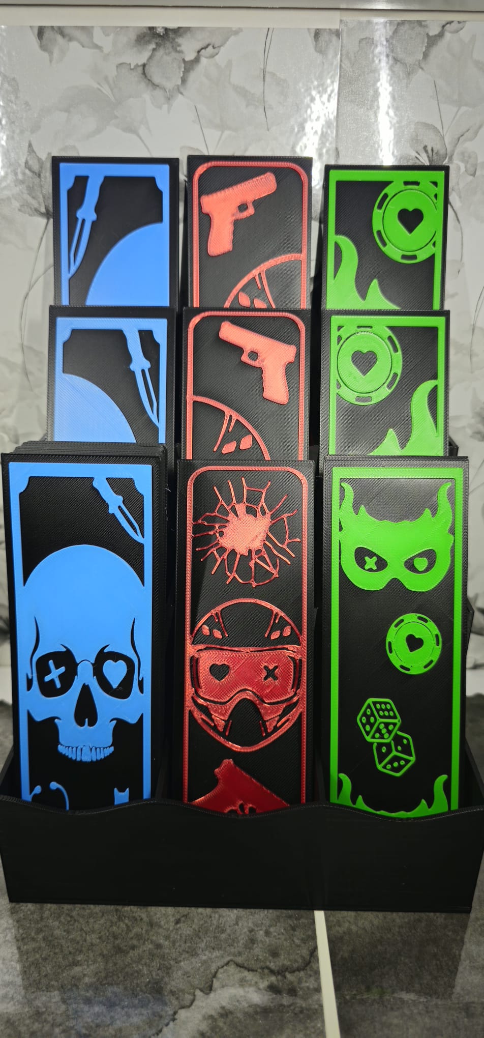 🩵♥️💚Marque-page inspiré "Into Darkness"