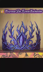 👑 Couronne décorative – Univers Romantasy / Fantasy