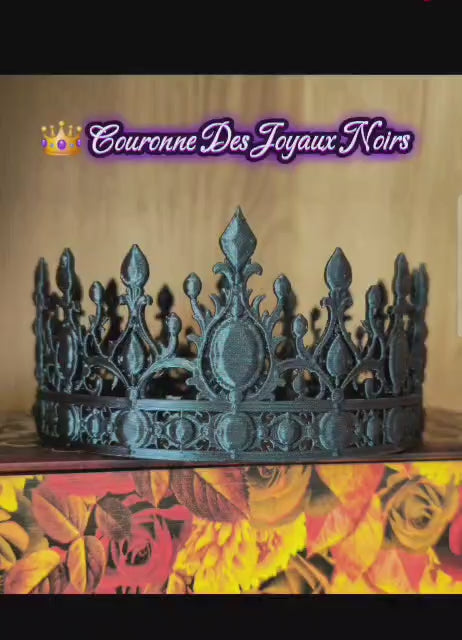 👑 Couronne décorative – Univers Romantasy / Fantasy